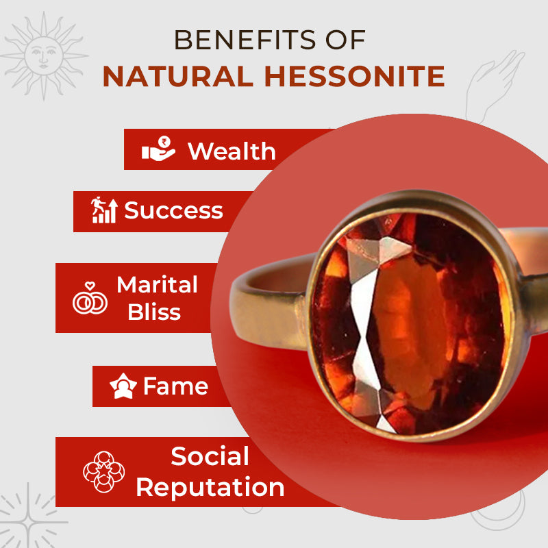 Hessonite stone deals in hindi